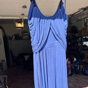 Bcbg large lavender and black dress size large